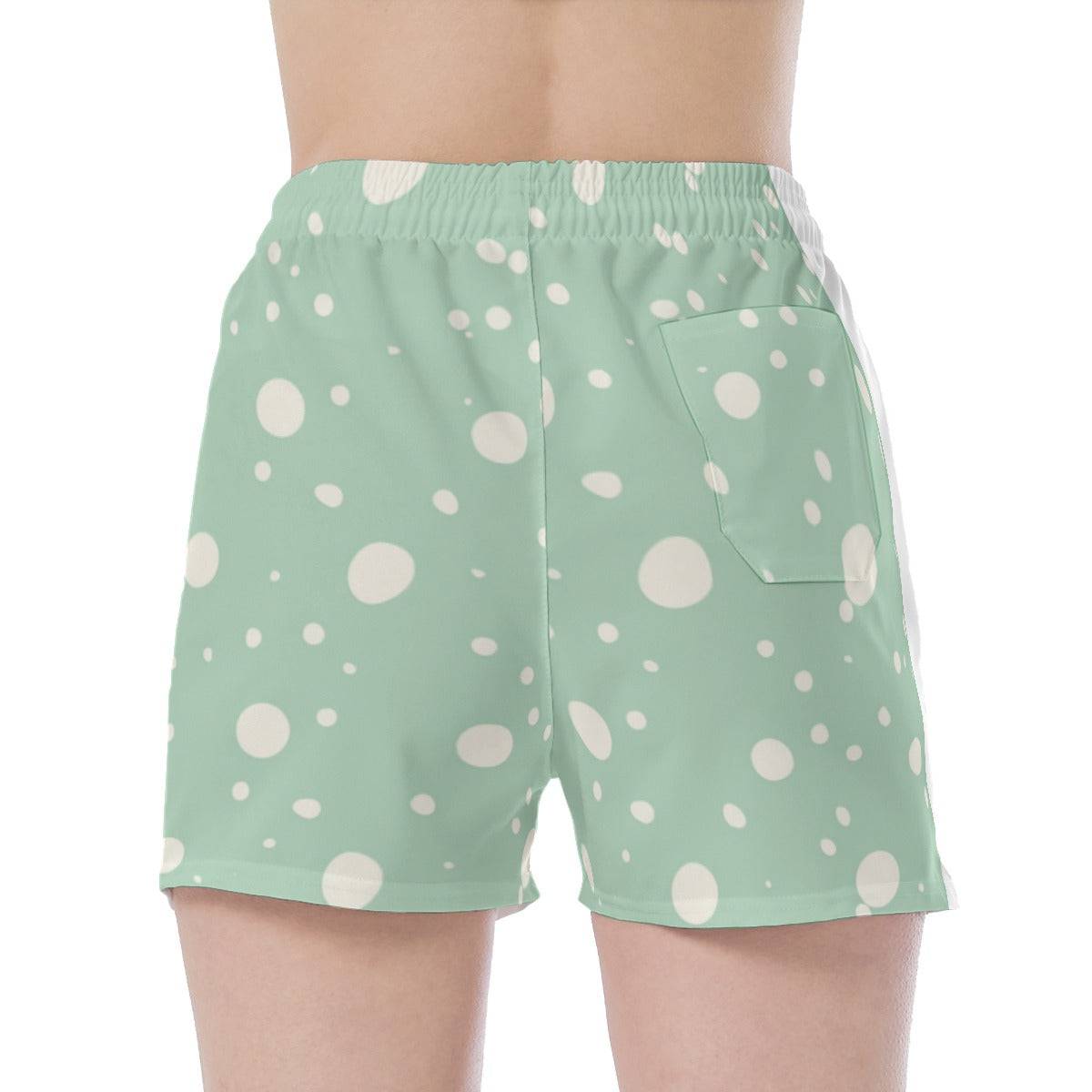 Active Sport Pocket Shorts Paint Drops | Women Hiking Trek Shorts - Weave West