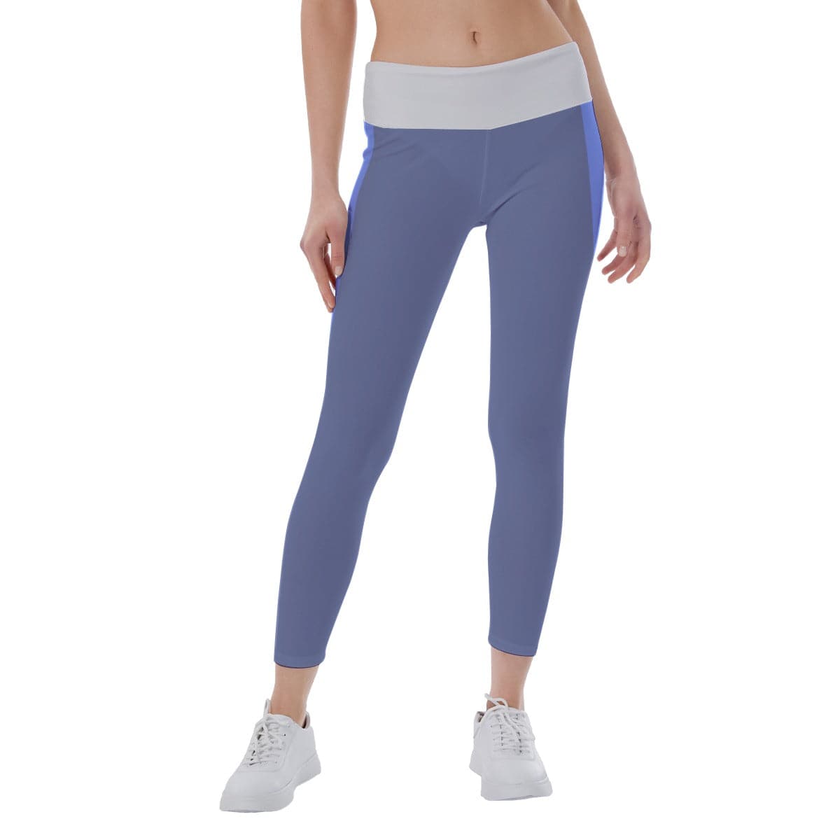 High Waist Ankle Leggings Waikawa Grey | Women Yoga & Exercising Leggings - Weave West