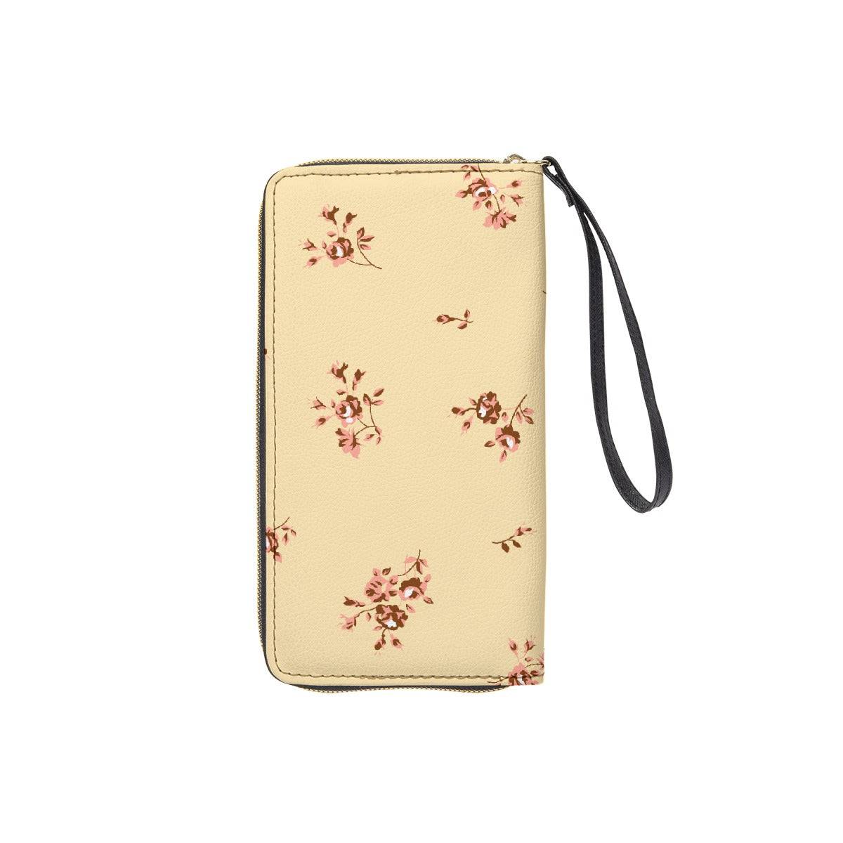 Zip Wallet Buttercream Bouquet | Women Zip Around Wallet - Weave West