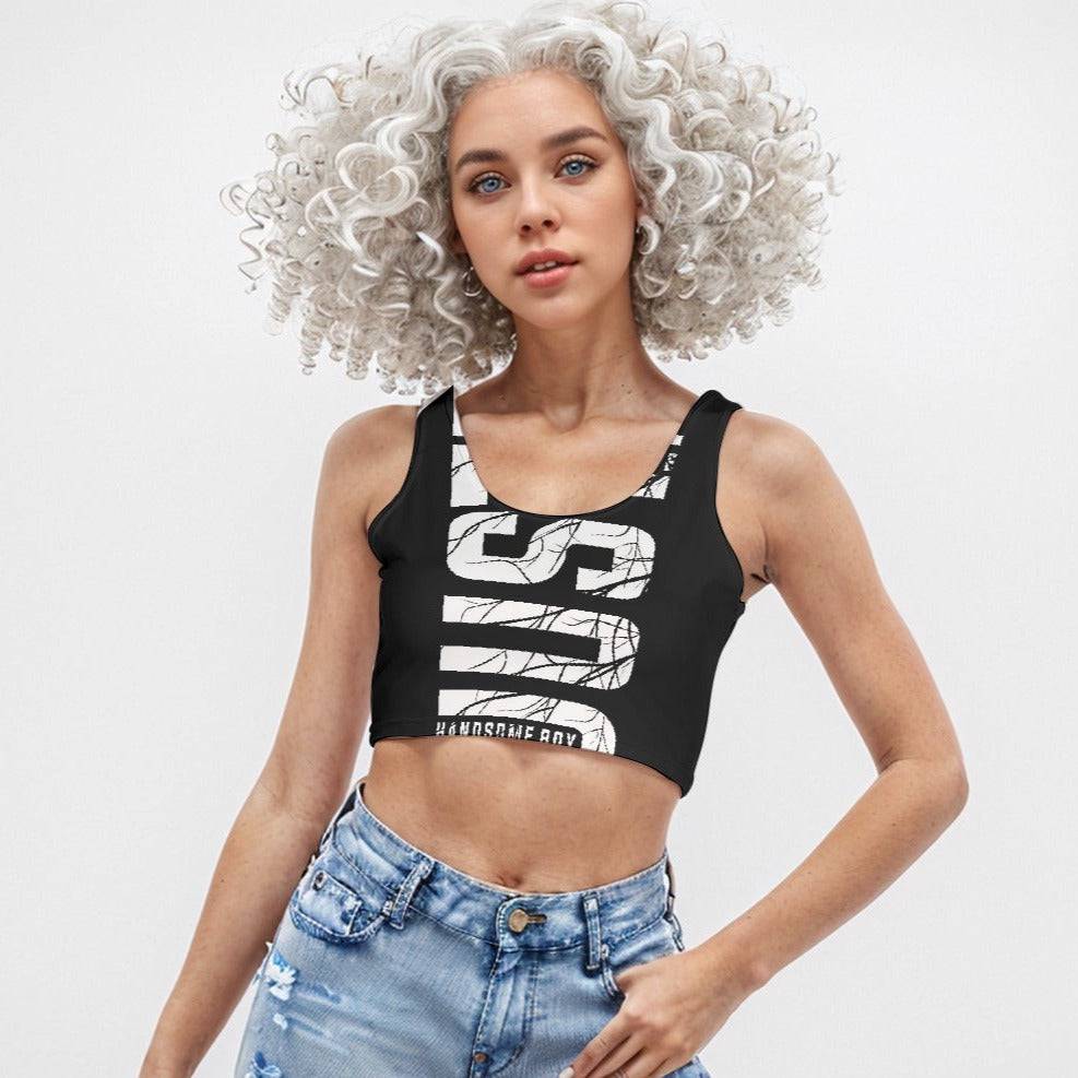 Sport Cropped Workout Tank Top Awesome | Dry Fit Cropped Tank Top - Weave West