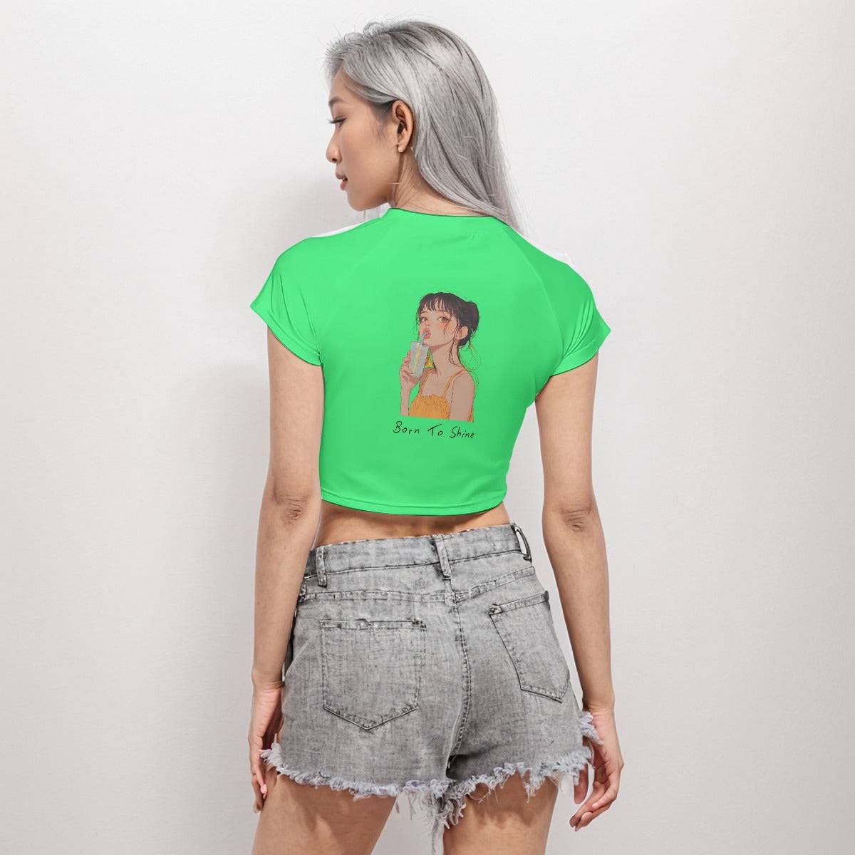 personalized crop top, cute crop top