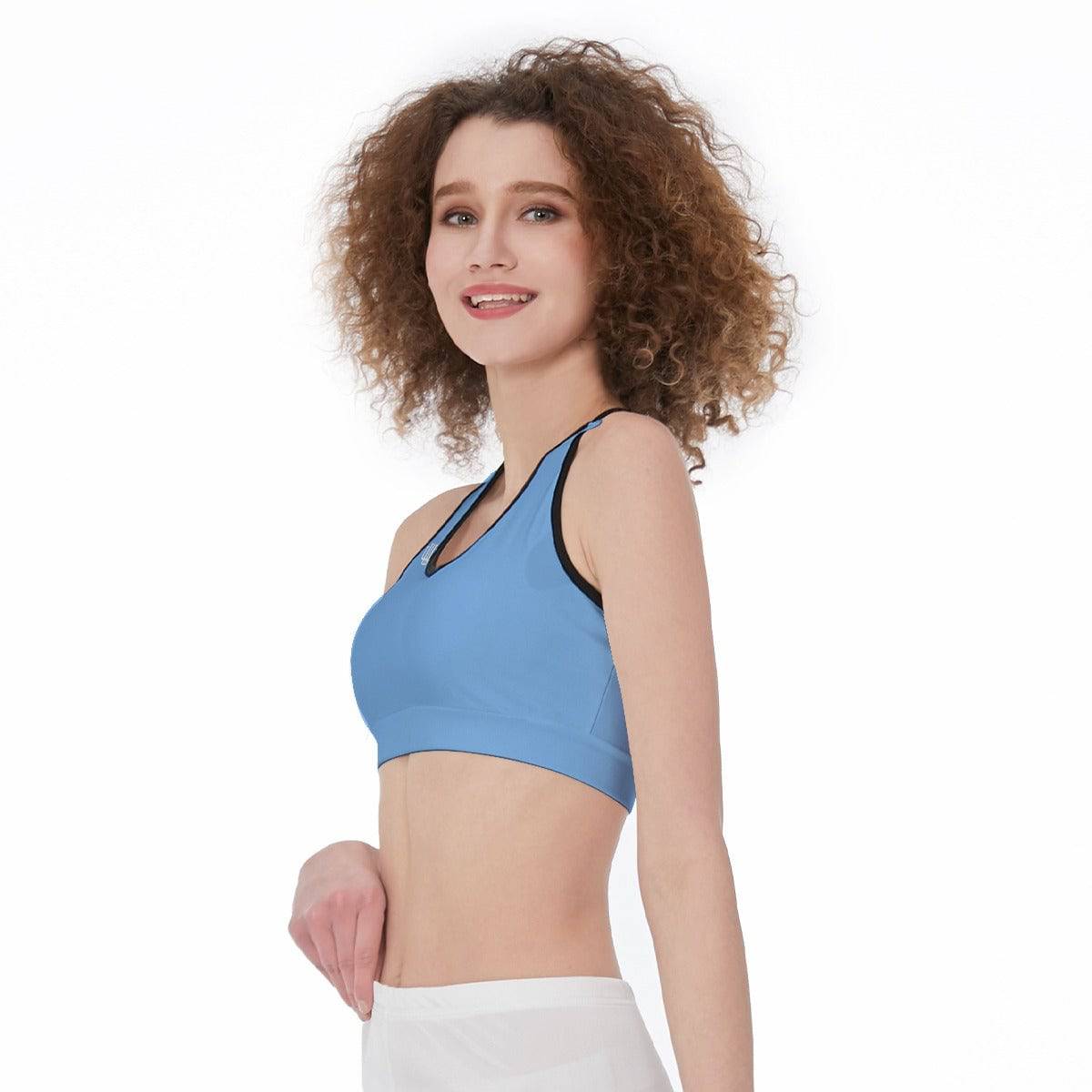 Casual Sports Bra Celestial Blue | Women Active Comfortable Bra - Weave West