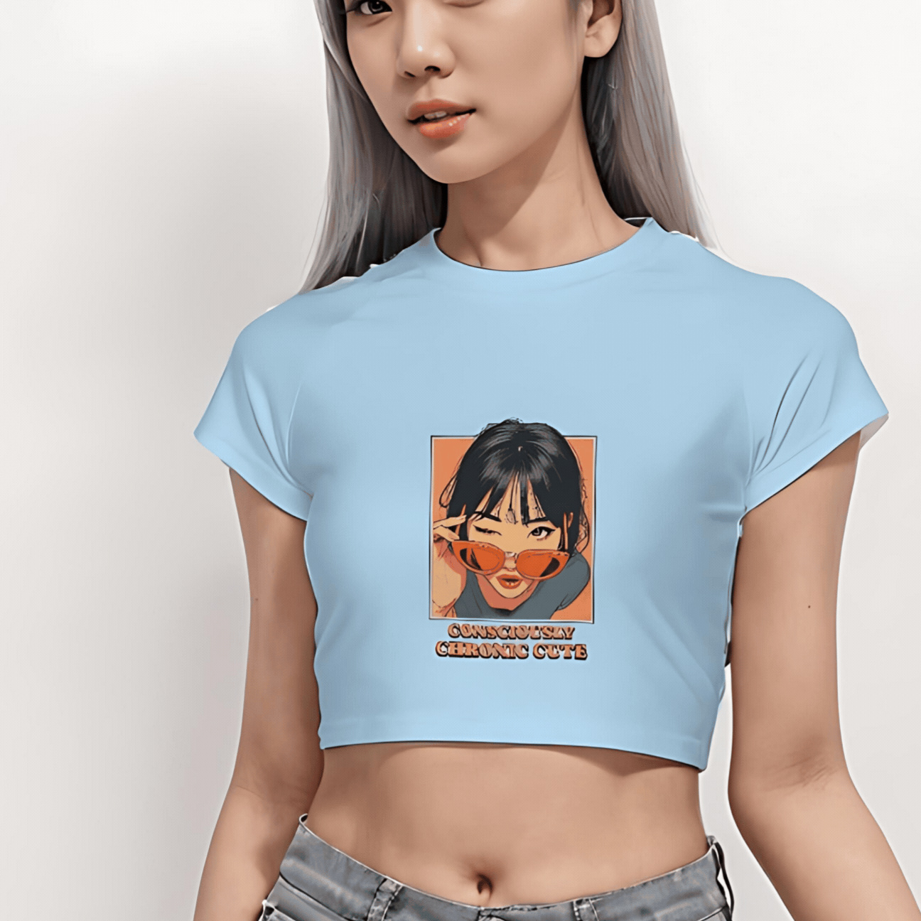 personalized crop top, cute crop top