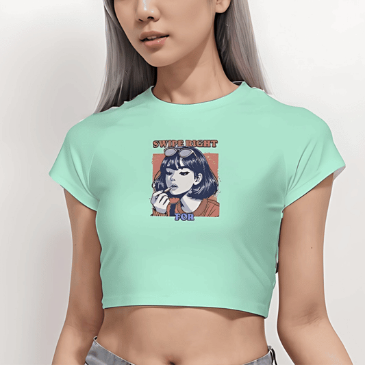 cute crop top, graphic crop top, cropped graphic tee