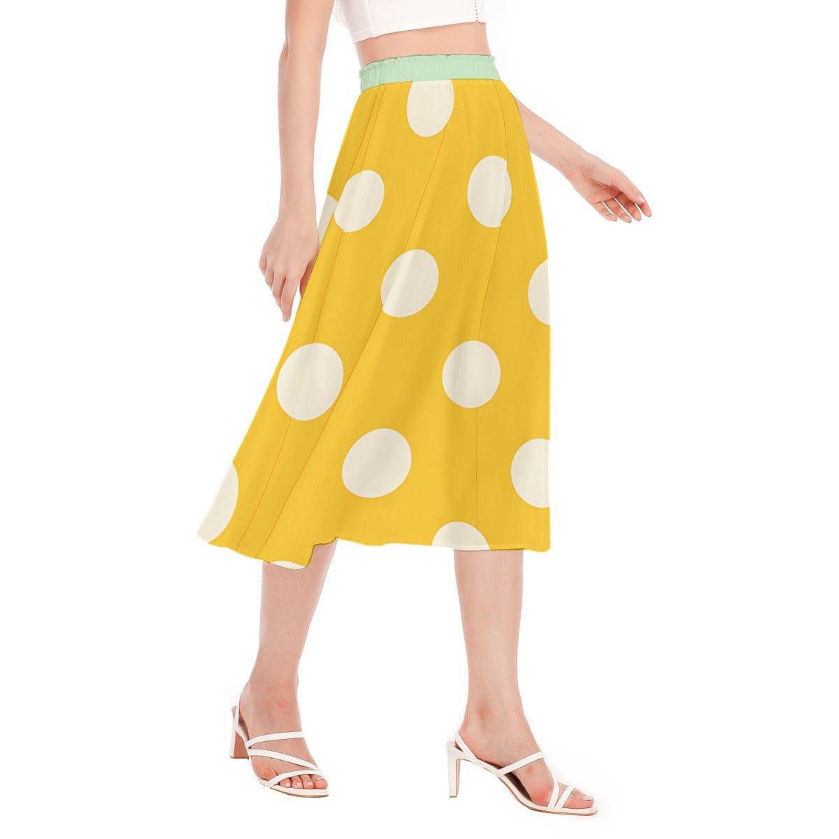 Women Chiffon Skirt Dots 1 - Weave West