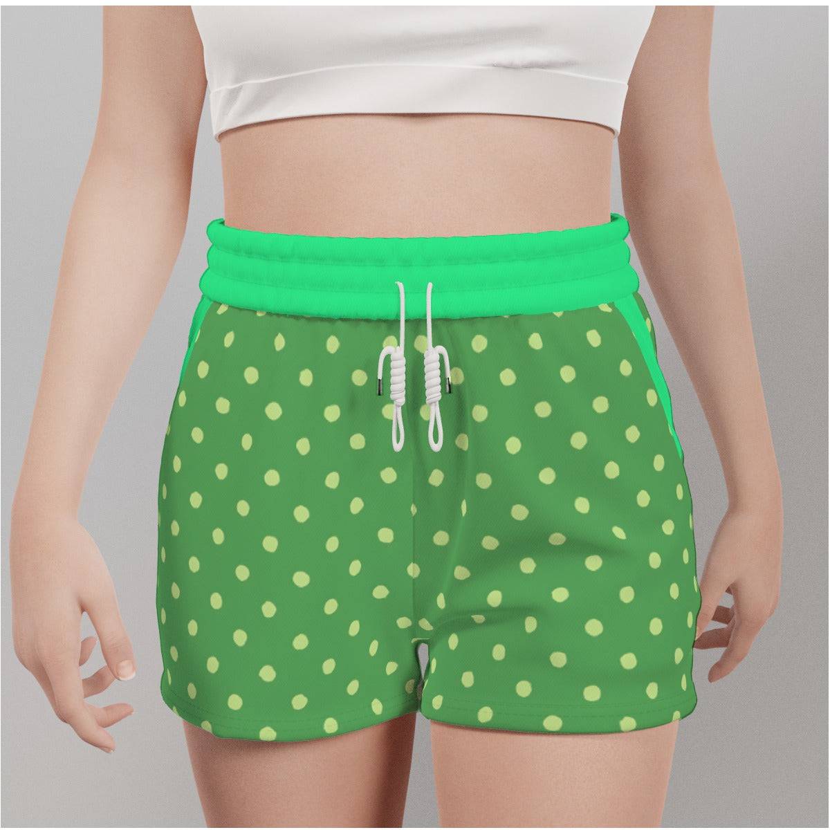 Everyday Shorts Dots 2 | Women Casual Shorts - Weave West