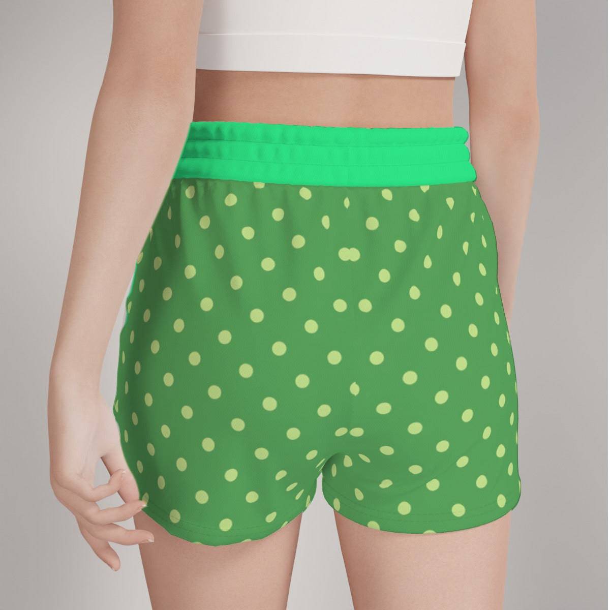Everyday Shorts Dots 2 | Women Casual Shorts - Weave West