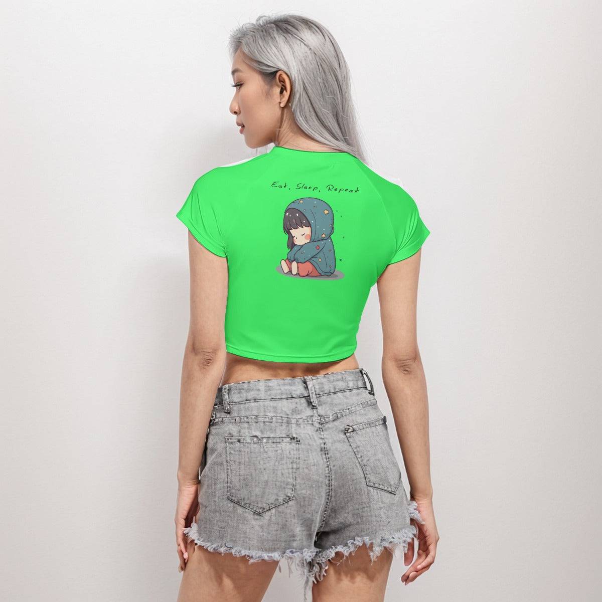 cute crop top, graphic crop top, cropped graphic tee