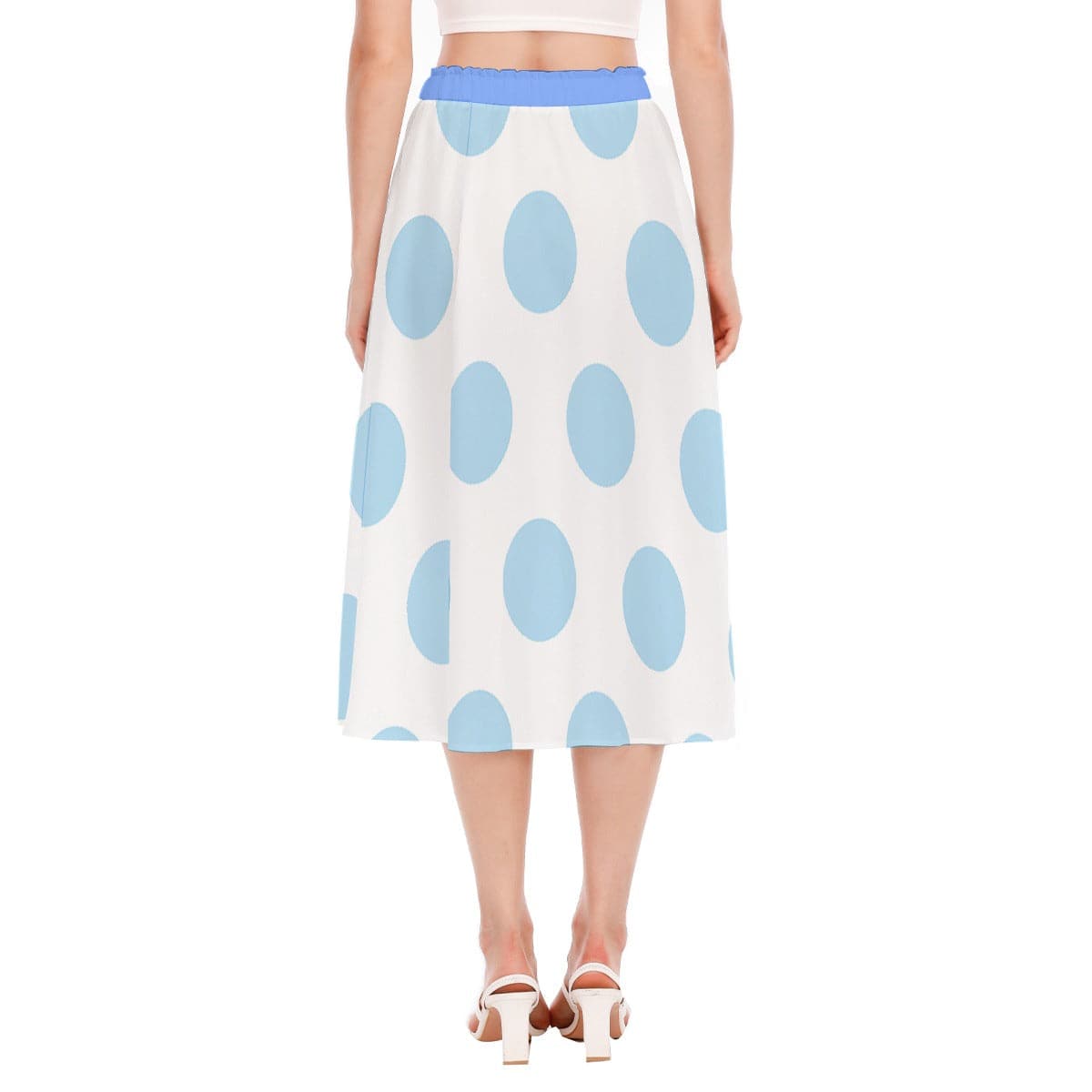 Women Chiffon Skirt Dots 2 - Weave West