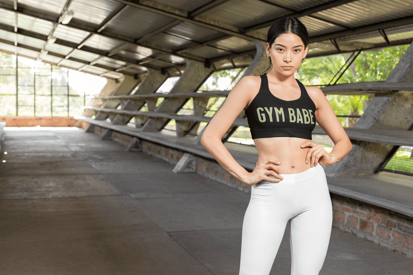 Casual Sports Bra Gym Babe 2 | Women Active Comfortable Bra - Weave West