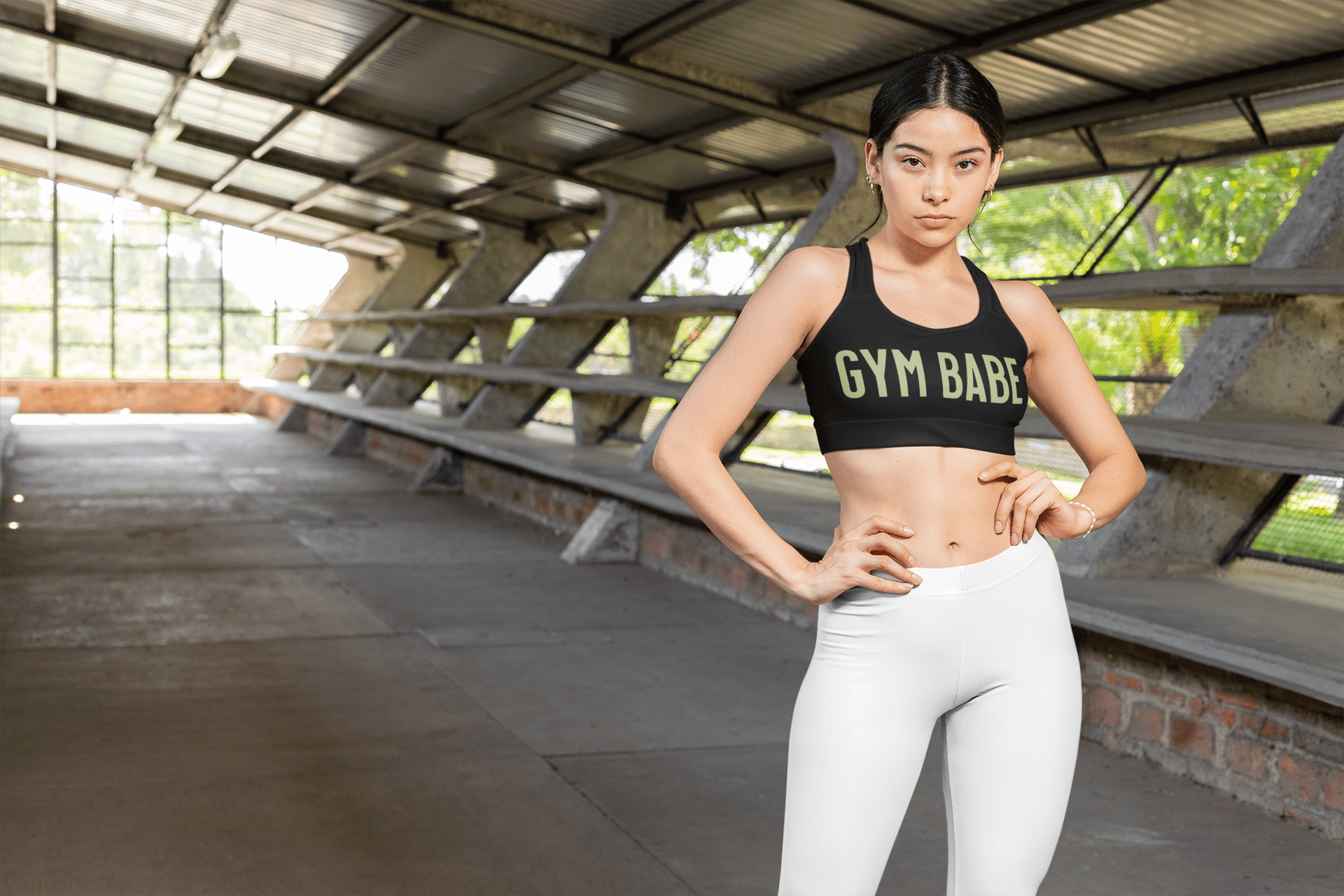 Casual Sports Bra Gym Babe 2 | Women Active Comfortable Bra - Weave West
