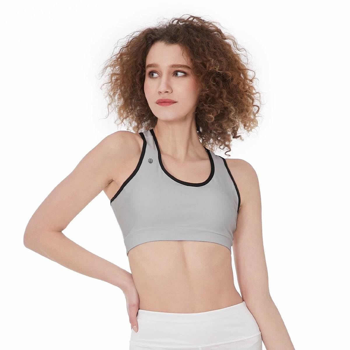 Casual Sports Bra Happy Gym Day | Women Active Comfortable Bra - Weave West