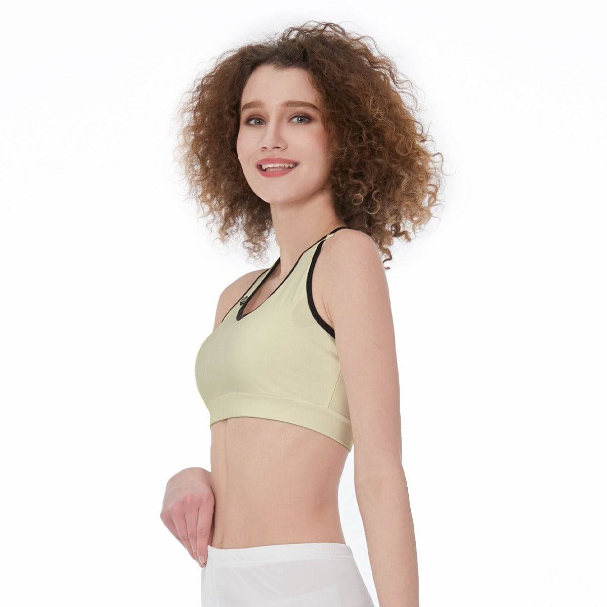 Casual Sports Bra Honeydew Light | Women Active Comfortable Bra - Weave West