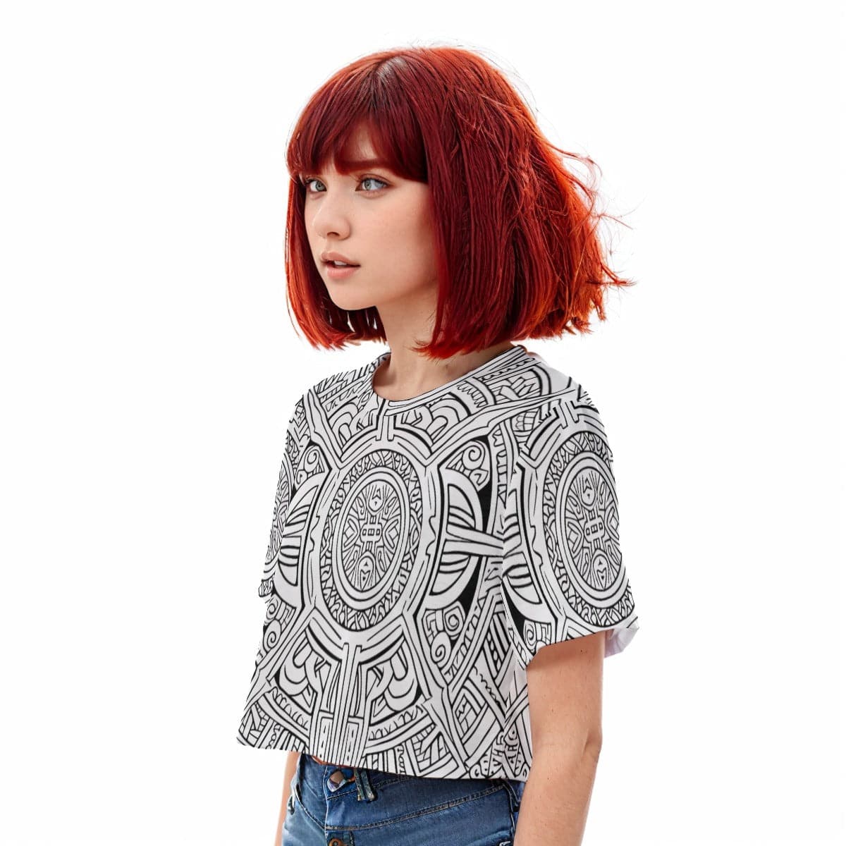 Casual Boxy Crop Tee Secret Locker | Boxy Crop Workout Tee - Weave West
