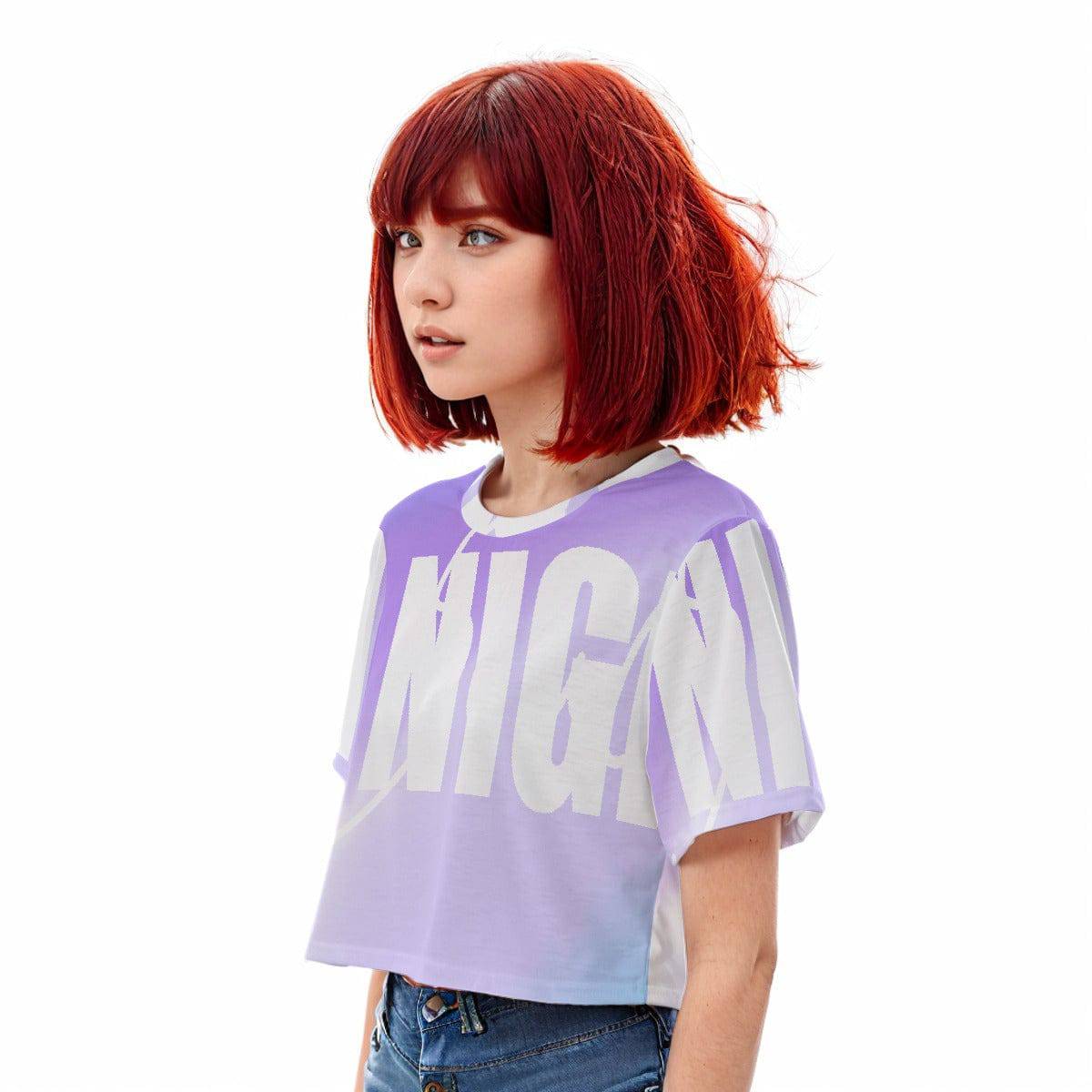 Casual Boxy Crop Tee Nig | Boxy Crop Workout Tee - Weave West
