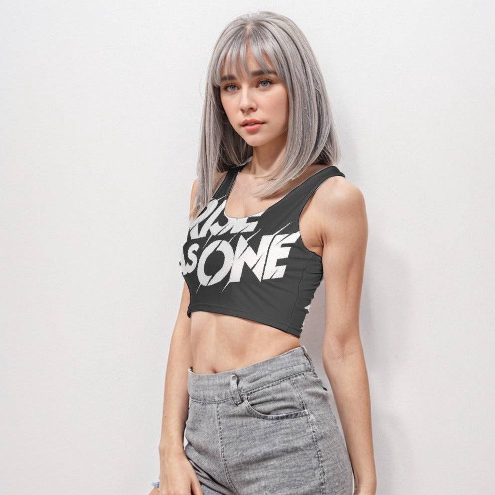 Sport Cropped Workout Tank Top Rise As One | Dry Fit Cropped Tank Top - Weave West