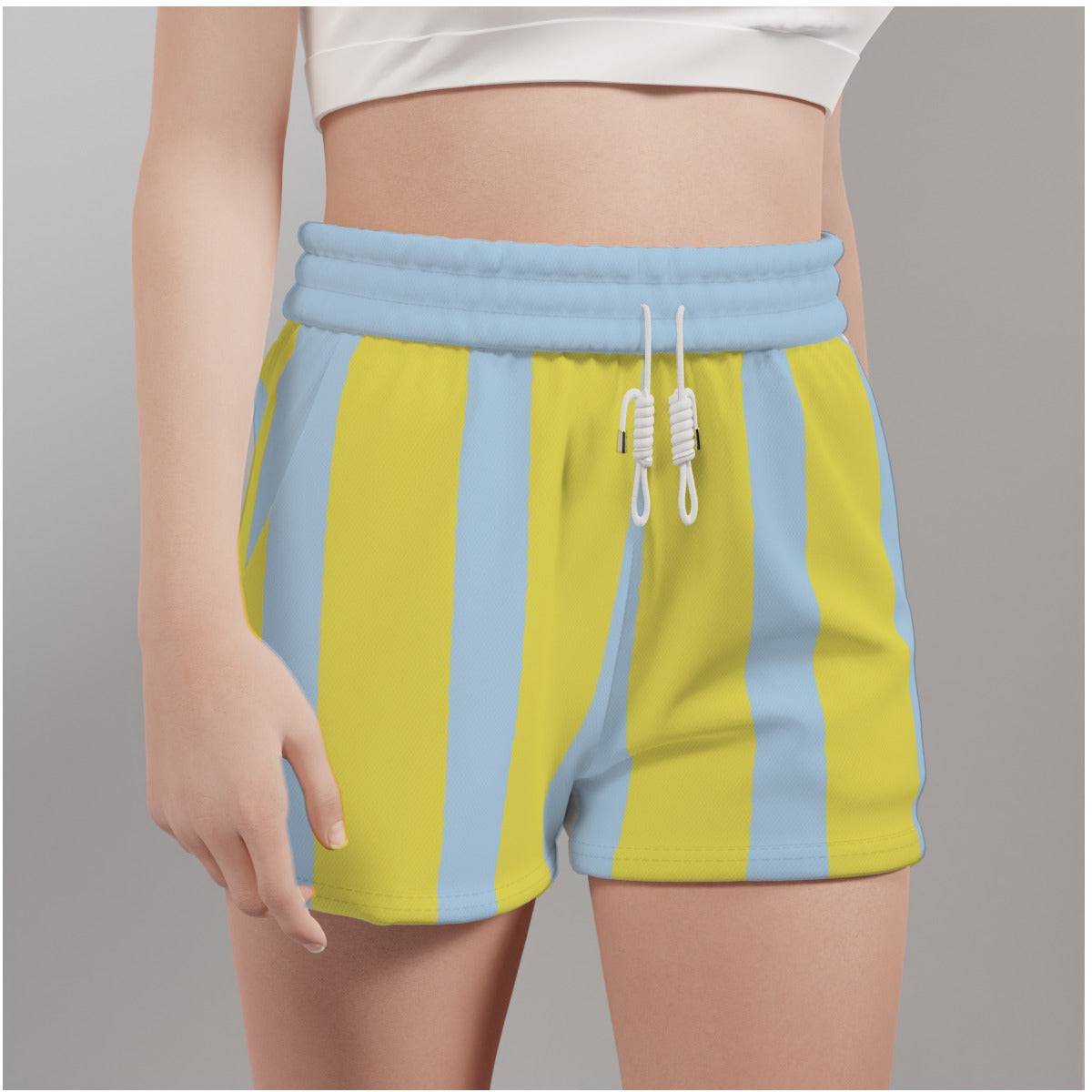 Everyday Shorts Stripes | Women Casual Shorts - Weave West