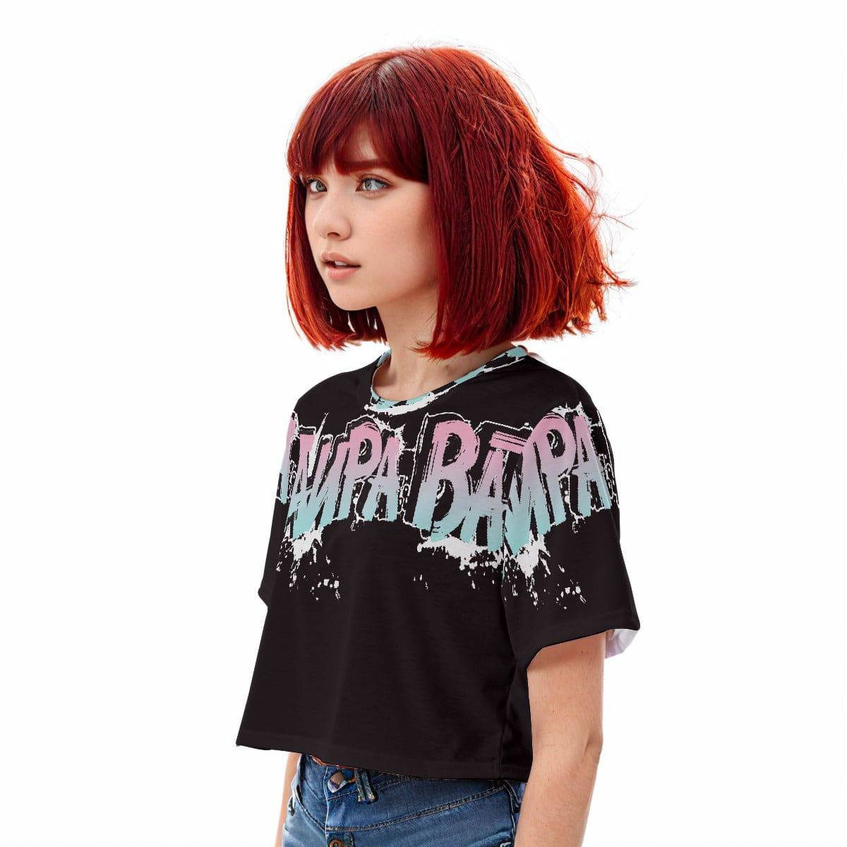 Casual Boxy Crop Tee Tampa Bay | Boxy Crop Workout Tee - Weave West