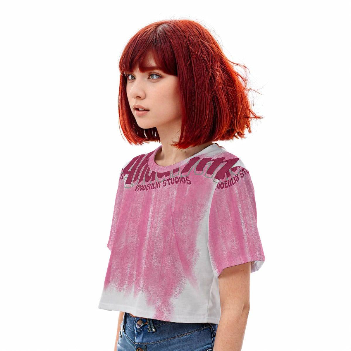 Casual Boxy Crop Tee Ymoenlin Studio | Boxy Crop Workout Tee - Weave West